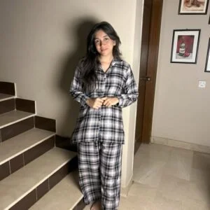 Cozy Plaid Check 2-Piece